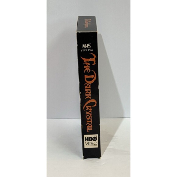 Vintage VHS "The Dark Crystal" VHS HBO Video 1982 Fantasy Jim Henson & Frank Oz - Picture 4 of 6